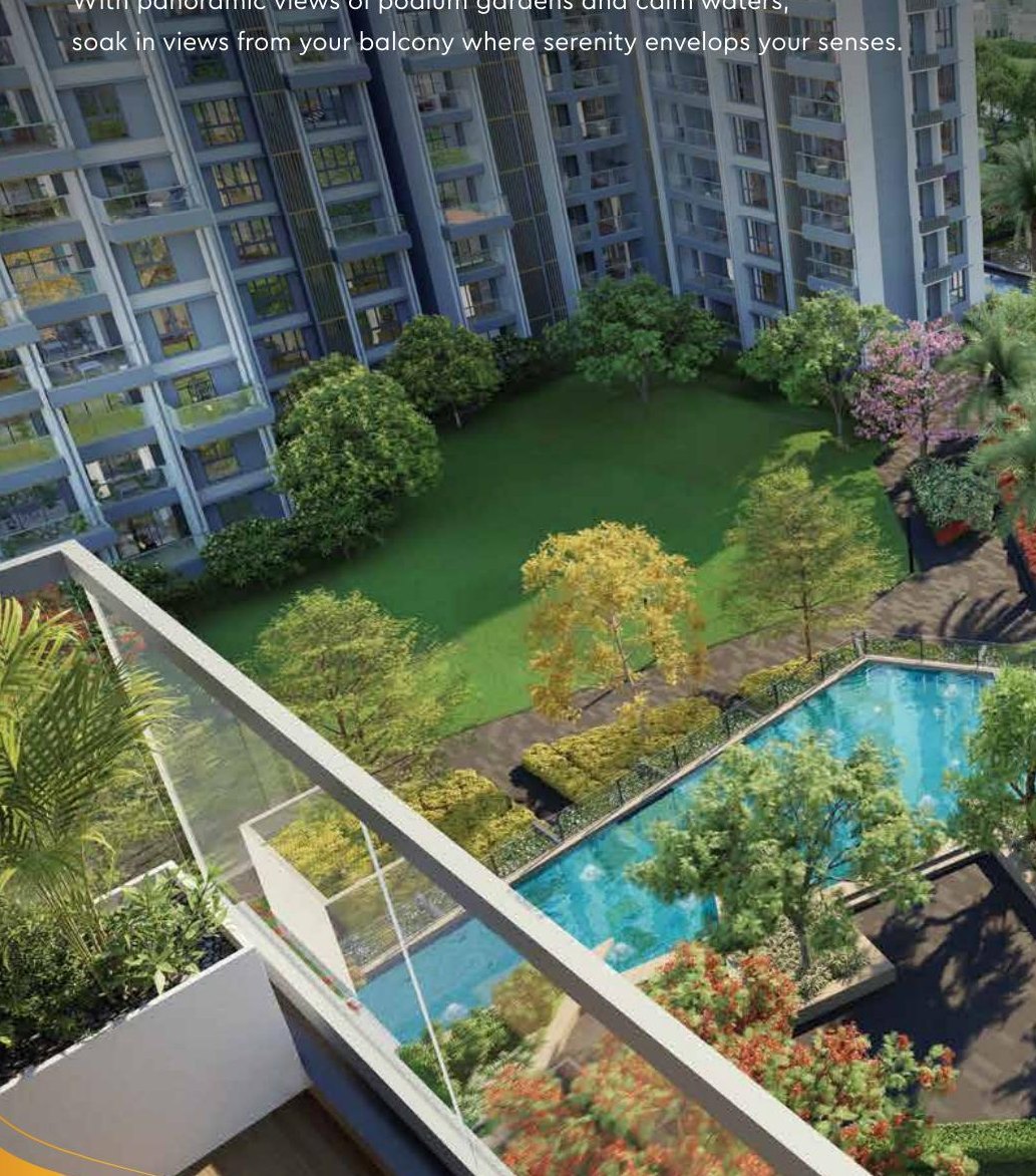 Calm-water Balcony Views