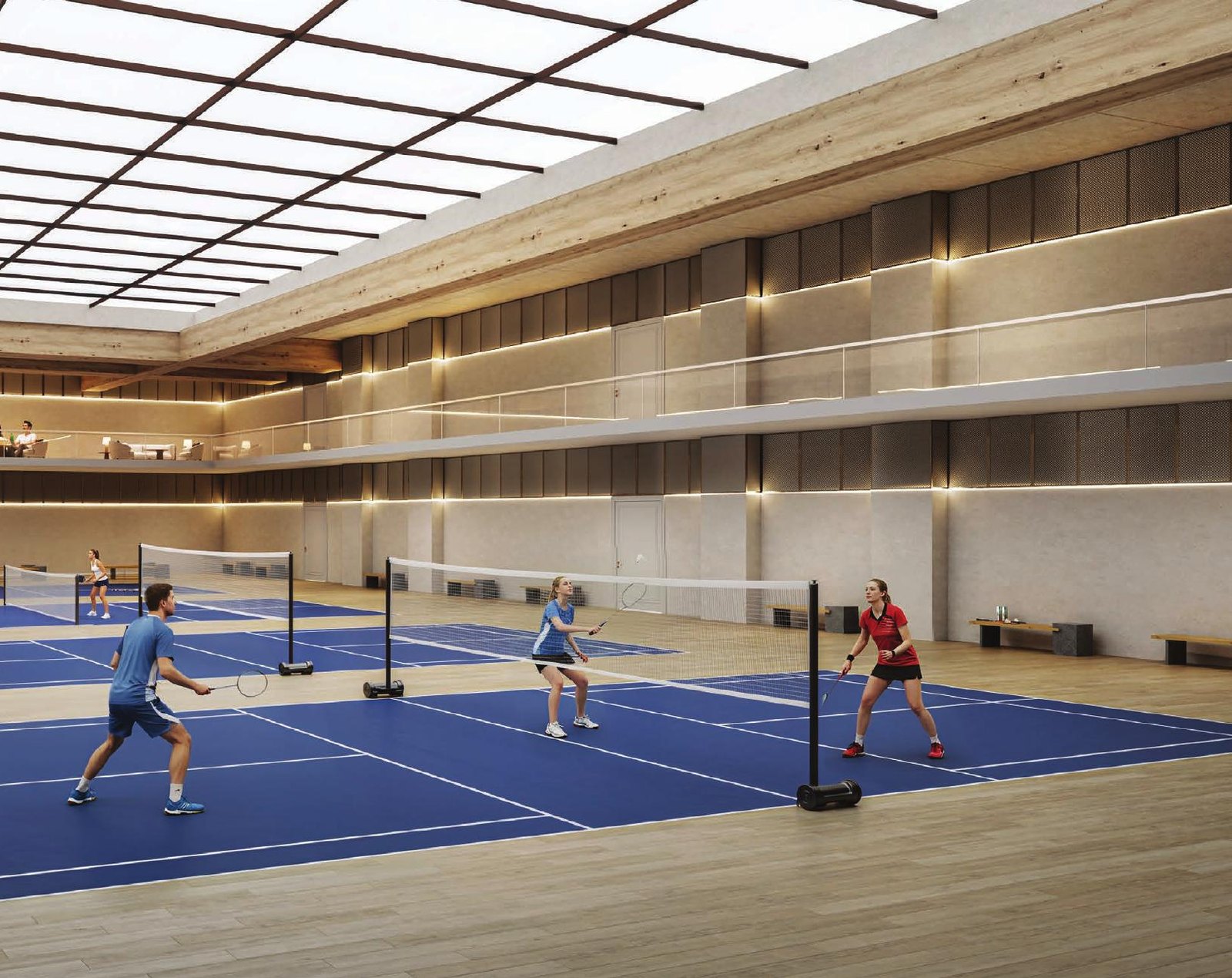 Badminton & Pickleball Courts