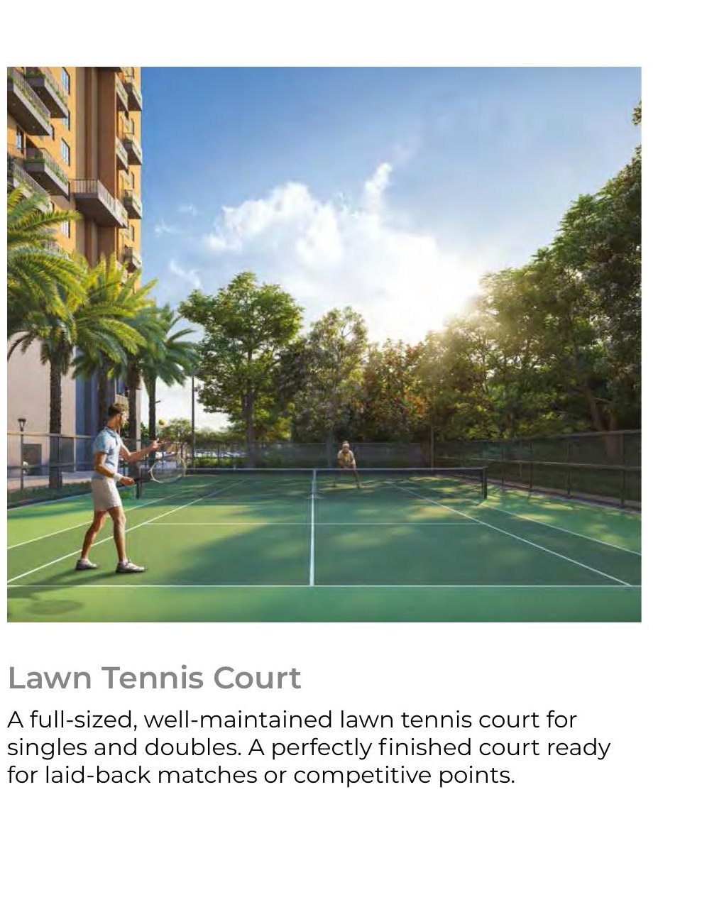 Lawn Tennis Court