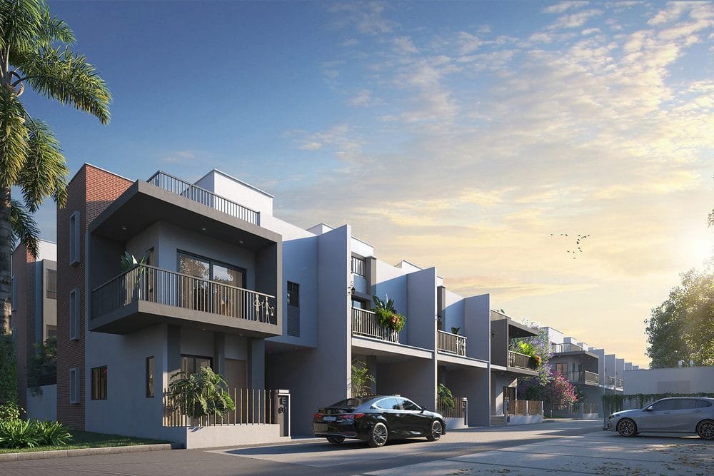 Villa Streetscape