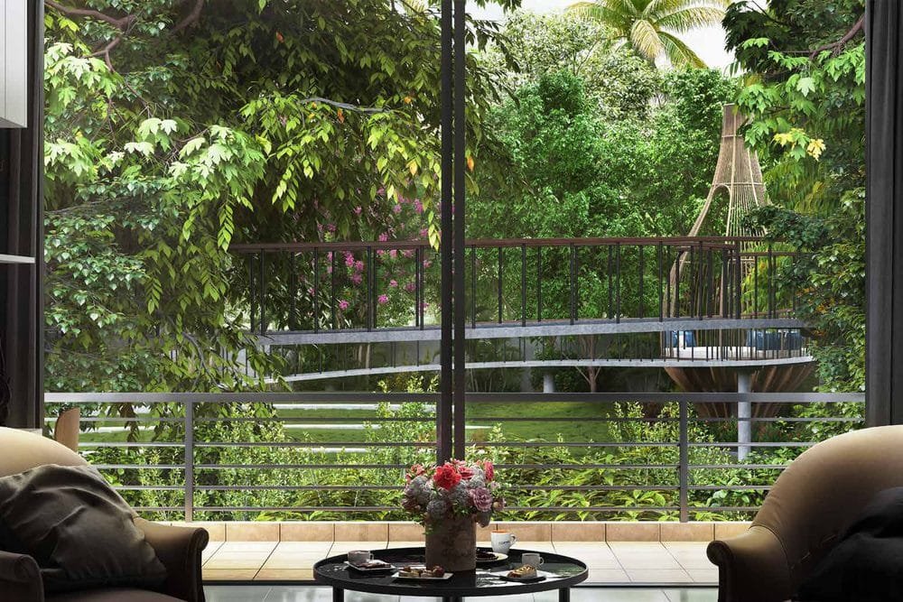3-Side Open Living