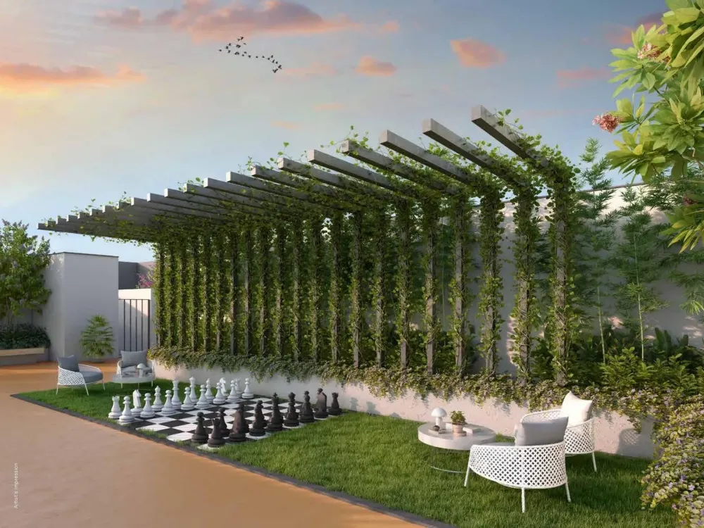 Rooftop Chess Garden