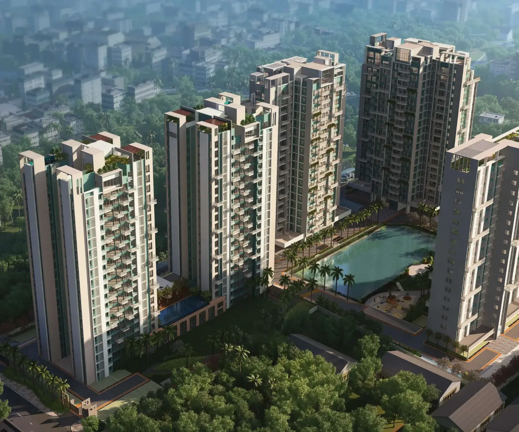 Morya towers aerial
