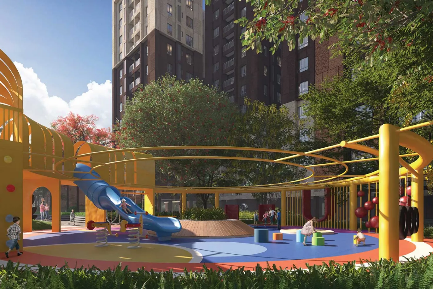 Jade Grove by PS Group, Tangra: kids play area, artist's impression