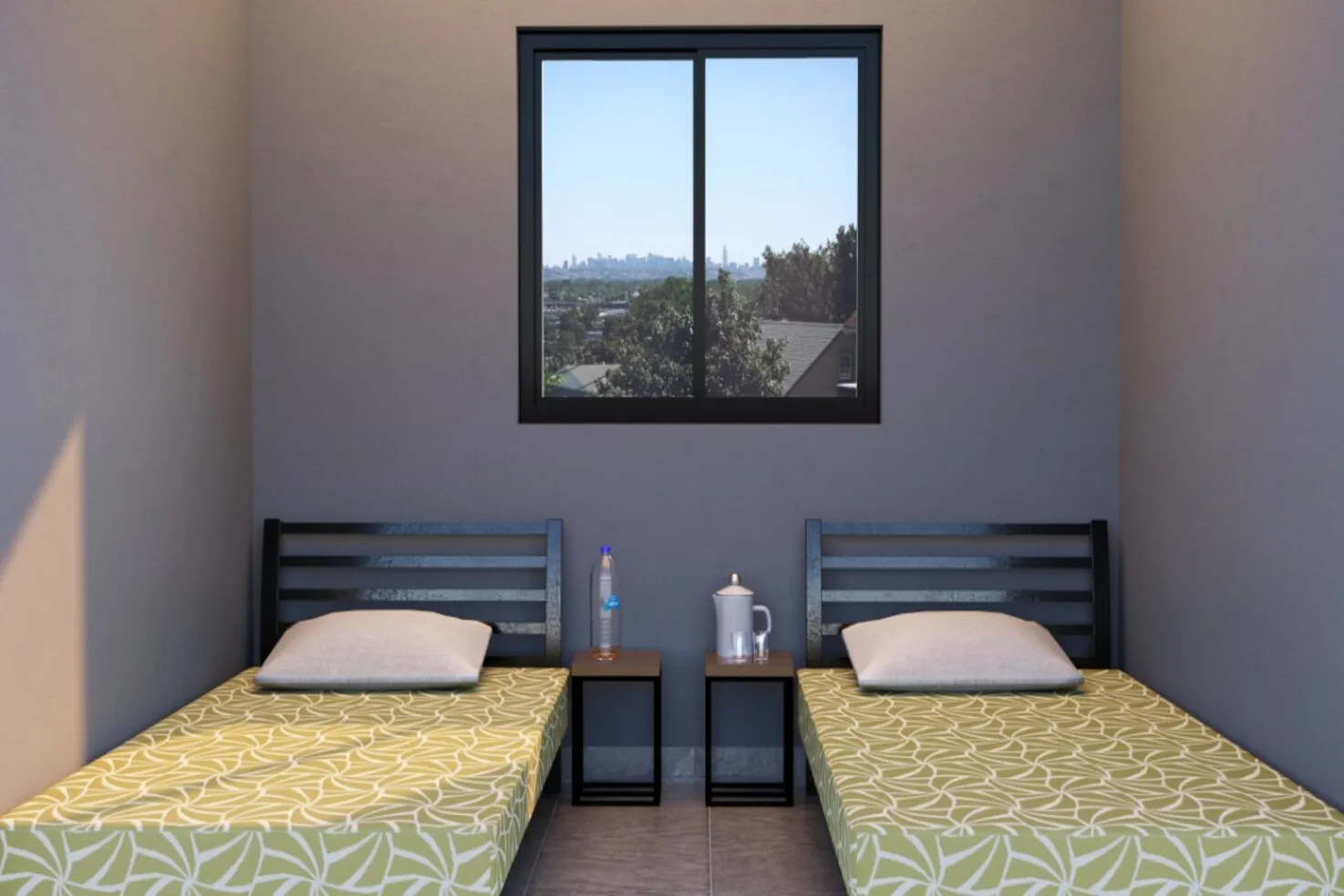PS Logistics Park, Kona Expressway: dormitory room, artist's impression