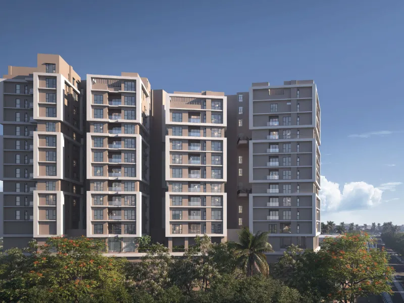 Quintessa by PS Group, Kankurgachi, tower elevation