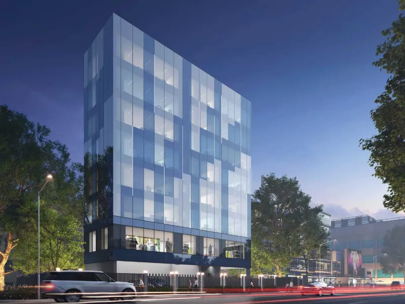 The Dominion office building by PS Group, Sarat Bose Road