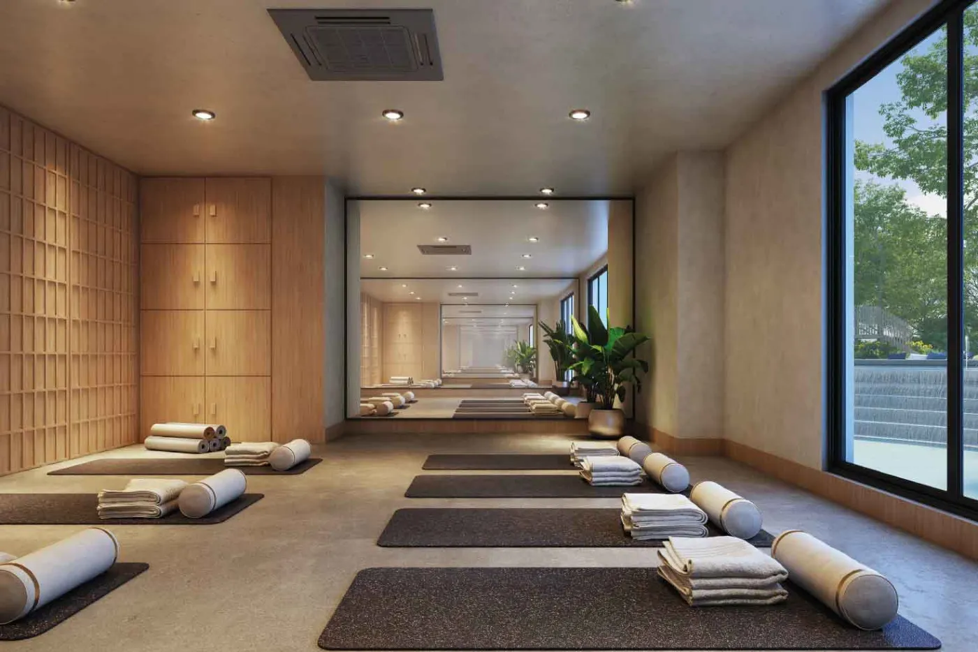 Vaanya by PS Group, New Town: yoga and meditation room, artist's impression
